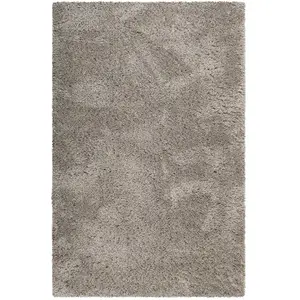 Esprit Tapis uni  beige taupe 100% de matière recyclée 133x200 pas cher