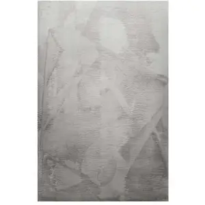 Homie Living Tapis tufté mèches rases (15mm) gris clair 160x225