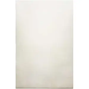 Homie Living Tapis tufté mèches rases blanc cassé crème 160x225 pas cher