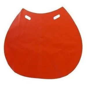 Solidur Protège pluie couvre nuque orange pour casques de sécurité 3M  Peltor Vendu paramazon