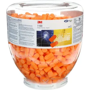 Comparateur de prix : Casque anti-bruit - 3M - 1100B - Orange - Mixte - 37 db
