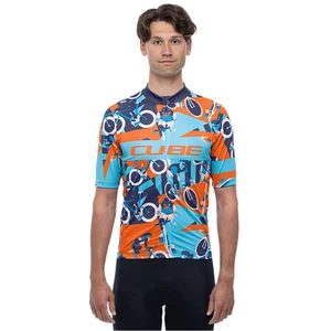 Cube Maillot à Manches Courtes Blackline Cmpt pas cher