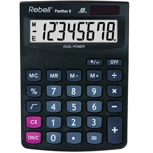 REBELL Panther 8 BX Office Calculator, RE-Panther 8 BX