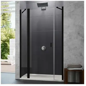 HÜPPE Design pure Porte battante, avec élément fixe, avec élément anne...Vendu parreuter