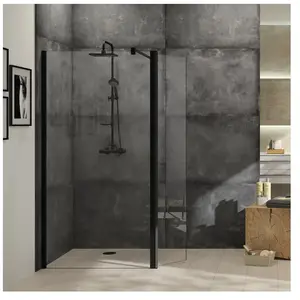 HÜPPE Design pure Paroi de douche à l’italienne, avec battant, 8P1204123321, 8P1204Vendu parreuter