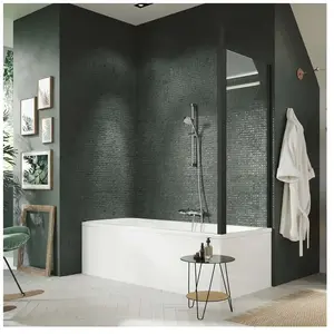 HÜPPE Design pure Pare-baignoire, 8P6802123322, 8P6802 pas cher