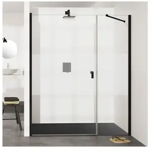 Hüppe - Porte Battante Design Pure À 4 Angles Avec PartieVendu parreuter