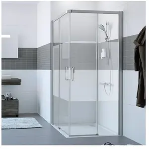 HÜPPE Classics 2 Porte coulissante, pour accès d'angle, C25108087373, ...Vendu parreuter