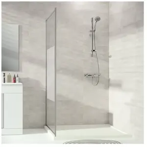 HÜPPE Alpha 2 Paroi latérale, pour porte battante, pour porte pivotant...Vendu parreuter