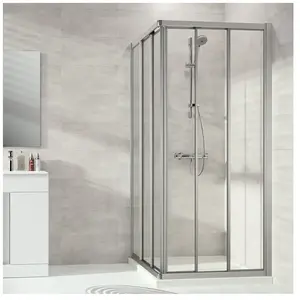 Hüppe - Alpha 2 Accès D'Angle À Porte Coulissante, 3 Éléments, 4Vendu parreuter