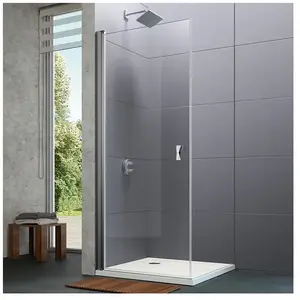 Hüppe - Design Pure Largeur De Porte Battante : 88cm Arrêt À GaucheVendu parreuter