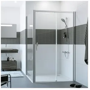 Huppe HÜPPE Classics 2 Porte coulissante, avec élément fixe, pour niche, pour paroi latérale, C25613069322, C25613Vendu parreuter