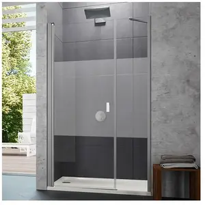 Hüppe - Porte Battante Design Pure À 4 Angles Avec PartieVendu parreuter