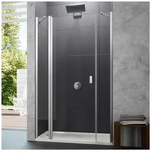 HÜPPE Design pure Porte battante, avec élément fixe, avec élément anne...Vendu parreuter