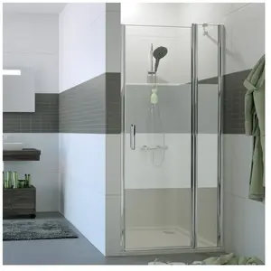 HÜPPE Classics 2 Porte battante, avec élément fixe, pour niche, C23210... pas cher