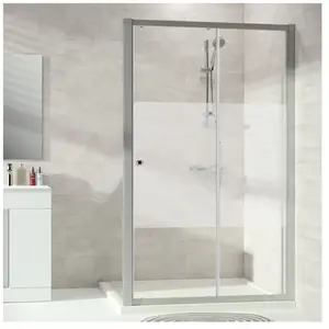 HÜPPE Alpha 2 Porte coulissante, avec élément fixe, pour niche, pour p...Vendu parreuter