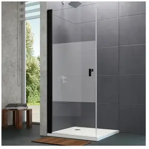 HÜPPE Design pure Porte battante, pour accès d'angle, pour paroi latér...Vendu parreuter