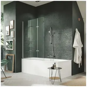 HÜPPE Design pure Pare-baignoire, mobile, 8P6501087322, 8P6501Vendu parreuter