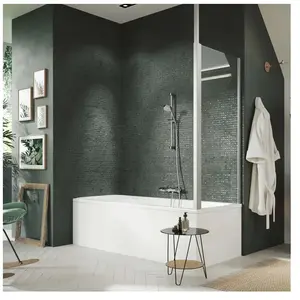 HÜPPE Design pure Pare-baignoire, 8P6801087322, 8P6801 pas cher