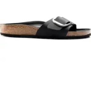 Birkenstock Sandales Madrid Big Buckle Oiled Natural Leather pas cher