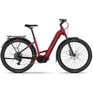 Vélo électrique Haibike Trekking 7 Low i800Wh Shimano CUES U6000 rouge - MVendu parbikeinn