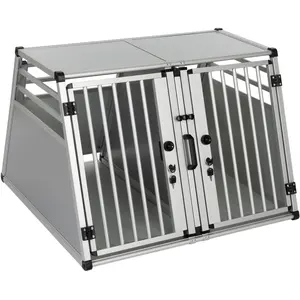 zooplus Exclusive Cage de transport double AluRide pour chien (taille XL) l 97 x P 92 x H 68 cmVendu parzooplus