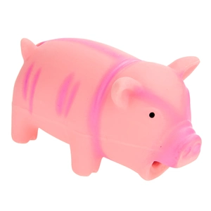 zooplus Exclusive Jouet Cochon parlant en latex 1 jouet (rose, 15 cm environ) - pour chienVendu parzooplus