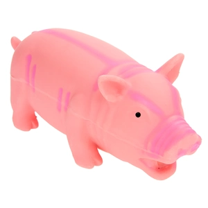 zooplus Exclusive Jouet Cochon parlant en latex (rose, 23 cm environ) - pour chienVendu parzooplus