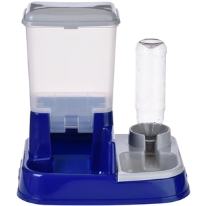 zooplus Exclusive Distributeur d'eau et de nourriture pour chien 2 en 1 - capacité : 5 LVendu parzooplus