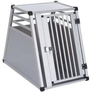 zooplus Exclusive Cage taille S Aluline de transport pour chien l50 P82 H65 cm - Cage métallique pour ChienVendu parzooplus