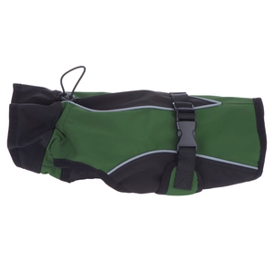 zooplus Exclusive Manteau en softshell pour chien - longueur du dos : 70 cm environ - vertVendu parzooplus