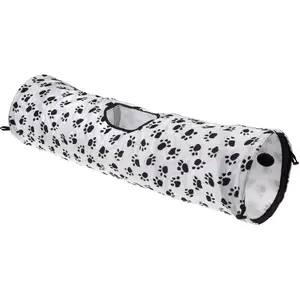 zooplus Exclusive Tunnel de jeu pour chat Pawty L100 l25 cm - Tunnel de jeu pour chat pas cher