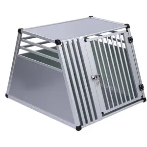zooplus Exclusive Cage de transport AluRide pour chien (taille L) l 80 x P 92 x H 65 cmVendu parzooplus