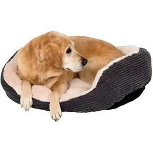 zooplus Exclusive Panier Chien Velours Cozy Cord L51xl43xH15cm - Panier pour chienVendu parzooplus