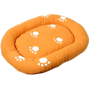 zooplus Exclusive Panier Chat Rebord rembourré Orange L45xl35cm Panier Smilla pour chatVendu parzooplus
