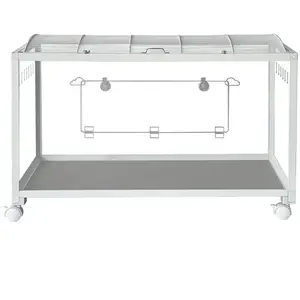 TIAKI Enclos pour hamsters, blanc 96x47x62cm, petits animaux pas cher