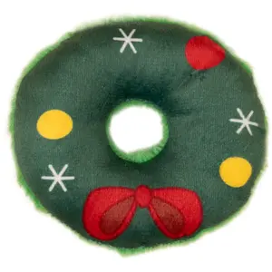 Jouet pour chat TIAKI Couronne de Noël env. Ø9cm
