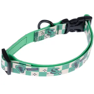 Collier Harry Potter Slytherin, vert taille L : 35 - 56 cm de tour de cou, 20 mm de large ChienVendu parzooplus
