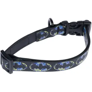 Collier DC Batman, noir taille M : 30 - 46 cm de tour de cou, 20 mm de large ChienVendu parzooplus