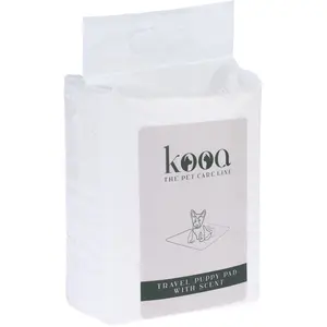 kooa Tapis de voyage pour chiots avec parfum 45x60cm, 15 pièces chienVendu parzooplus