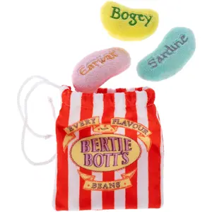 Harry Potter Set de jouets pour chats Bertie Botts Set de 3 haricots, sac en tissu inclusVendu parzooplus