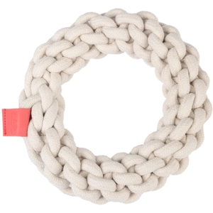 Jouet TIAKI Anneau en corde pour chien - 18 cm de diamètre x H 4,5 cmVendu parzooplus