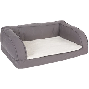 zooplus Exclusive Canapé orthopédique gris L: L 115 x l 70 x H 32 cm - pour chienVendu parzooplus