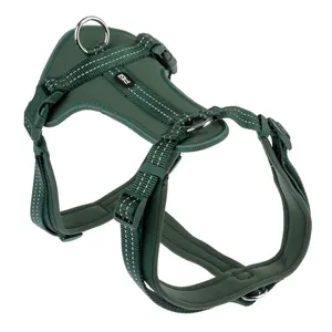 Harnais TIAKI Néoprène, vert pour chien - taille M : tour de poitrail ... pas cher