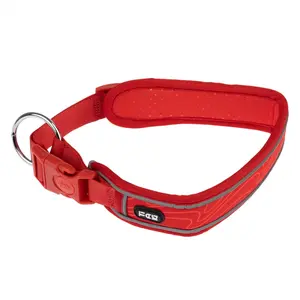 Collier TIAKI Soft & Safe, rouge pour chien - taille L : tour de cou 5...Vendu parzooplus