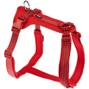 Harnais TIAKI Néoprène, rouge pour chien - taille XS : tour de poitrai... pas cher