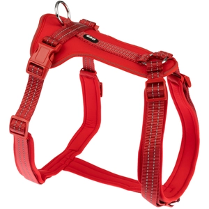 Harnais TIAKI Néoprène, rouge pour chien - taille M : tour de poitrail... pas cher