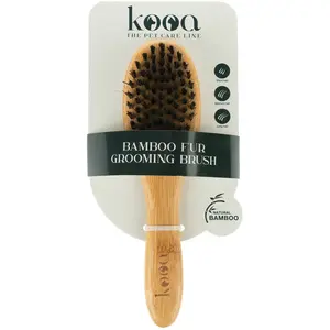 Brosse en bambou kooa pour chien - L 22 x l 6 cmVendu parzooplus