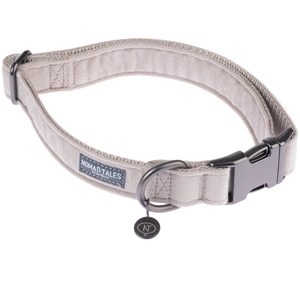 Collier Nomad Tales Blush, taupe pour chien - taille M : tour de cou 3...Vendu parzooplus