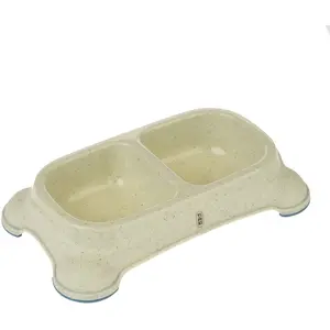 Gamelle double TIAKI 2 x 400 ml pour chienVendu parzooplus